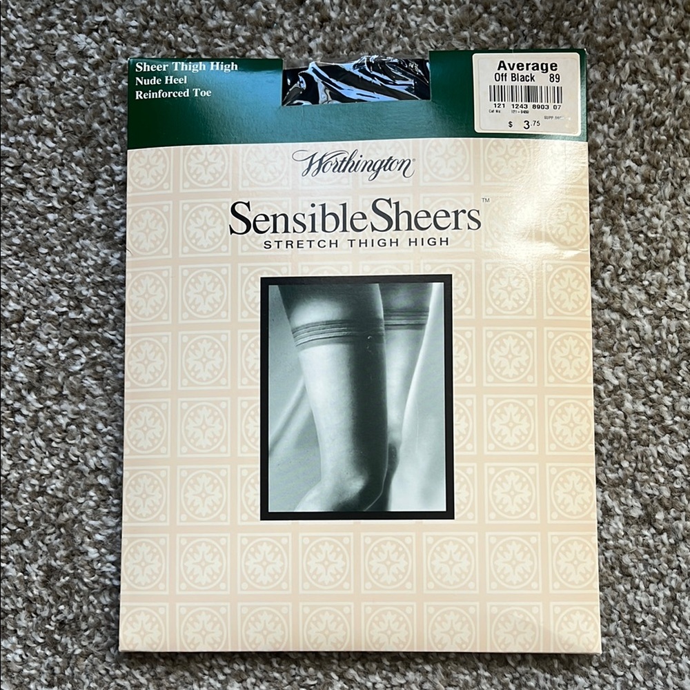 Worthington Sensible Sheers Stretch Thigh Highs